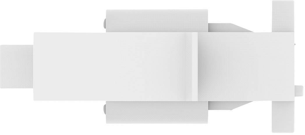 TE Connectivity Stiftgehäuse-Kabel MATE-N-LOK Polzahl Gesamt 3 Rastermaß: 6.35mm 770018-1