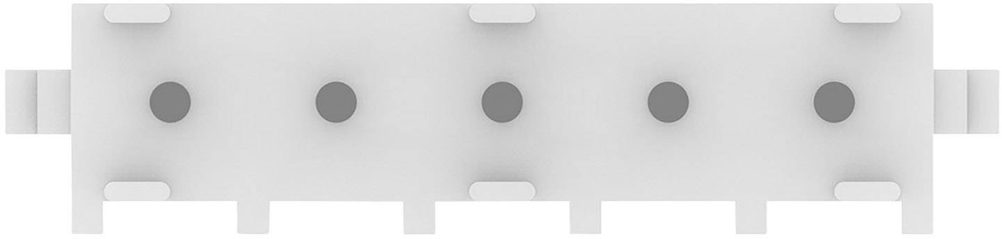 TE Connectivity Buchsengehäuse-Platine MATE-N-LOK Polzahl Gesamt 5 Rastermaß: 6.35mm 640901-3 1St.