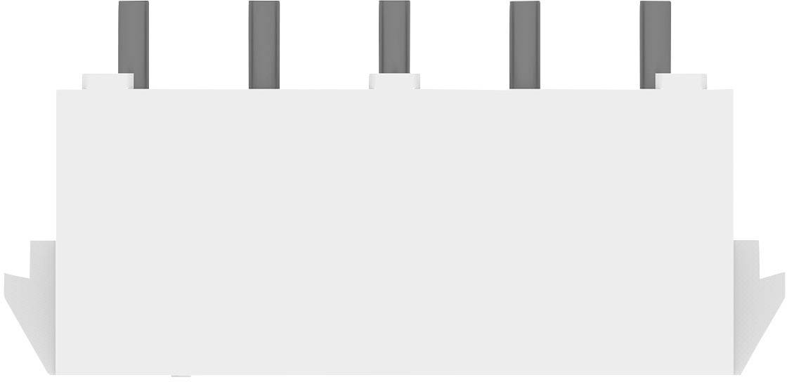TE Connectivity Buchsengehäuse-Platine MATE-N-LOK Polzahl Gesamt 5 Rastermaß: 6.35mm 640901-3 1St.