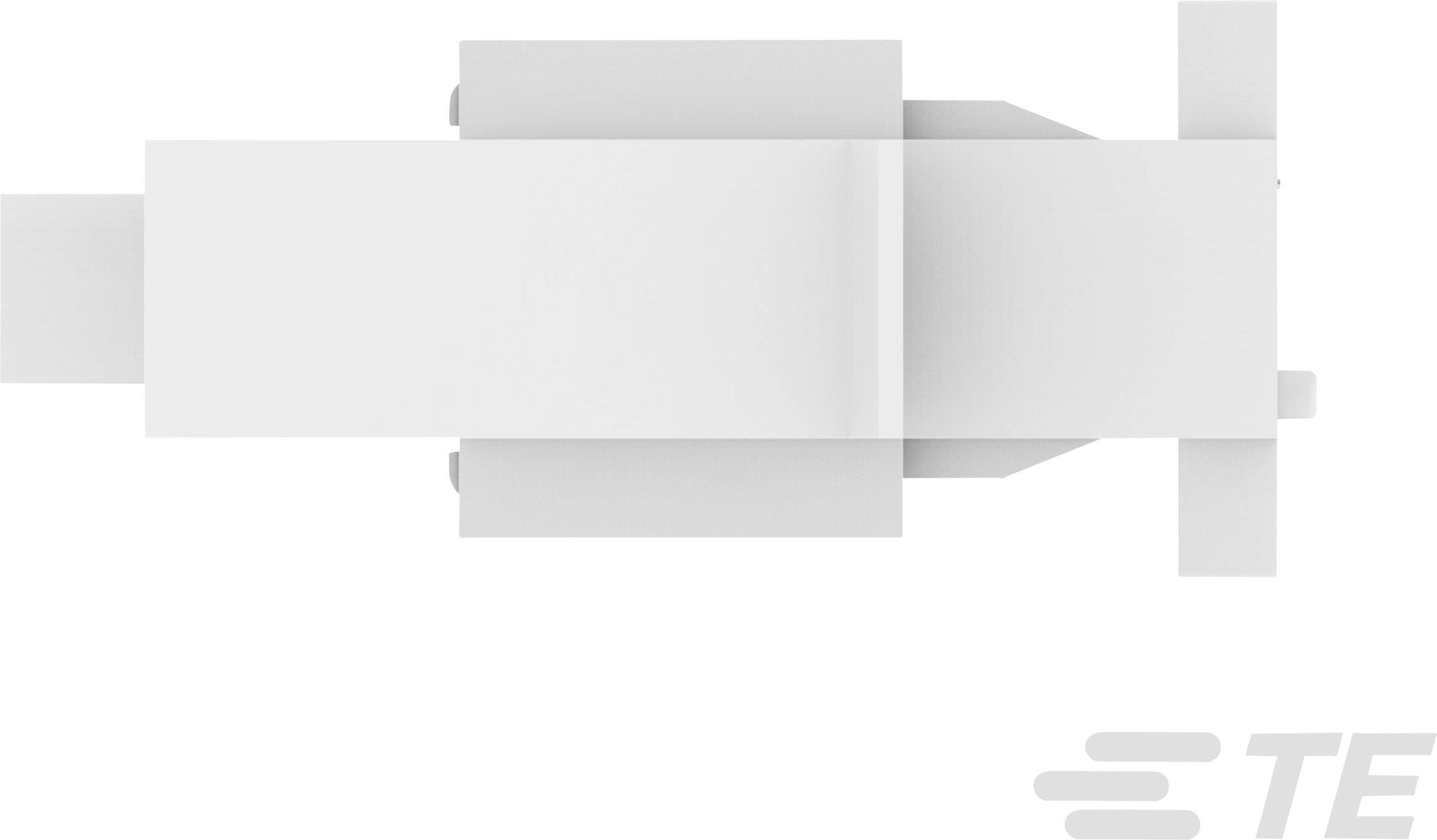 TE Connectivity Stiftgehäuse-Kabel MATE-N-LOK Polzahl Gesamt 4 Rastermaß: 6.35mm 770019-1