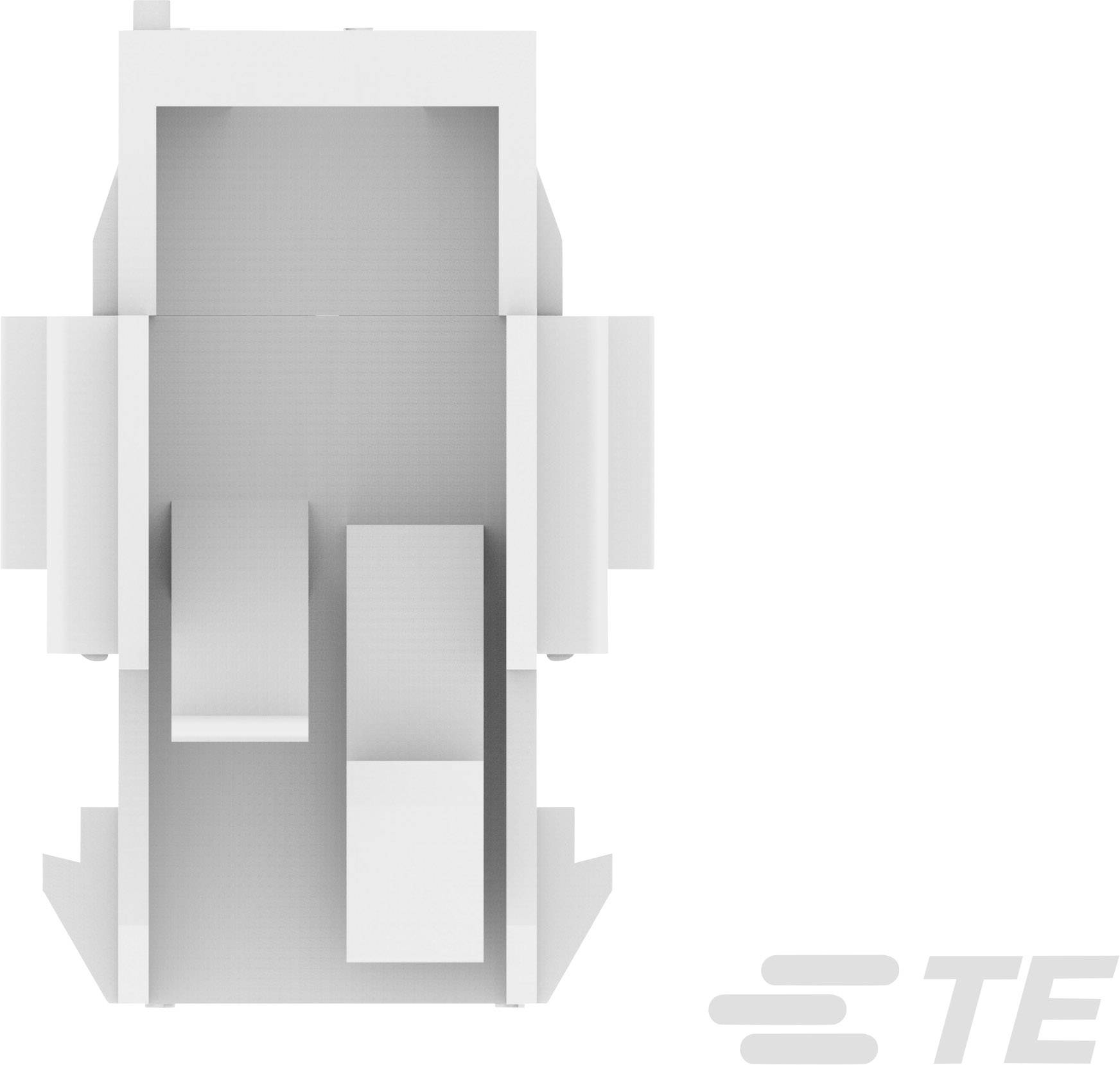 TE Connectivity Buchsengehäuse-Kabel MATE-N-LOK Polzahl Gesamt 2 Rastermaß: 6.35mm 770024-1