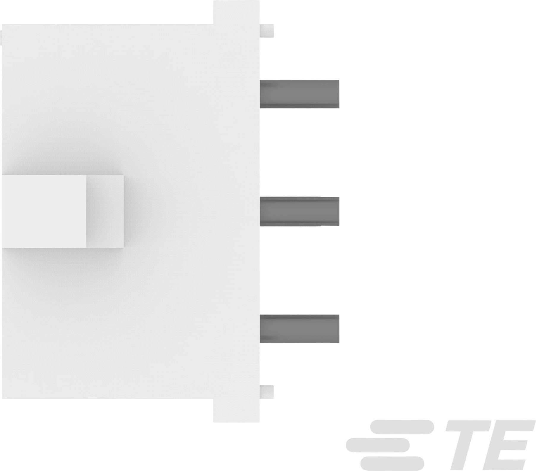 TE Connectivity Buchsengehäuse-Platine MATE-N-LOK Polzahl Gesamt 9 Rastermaß: 6.35mm 643426-1