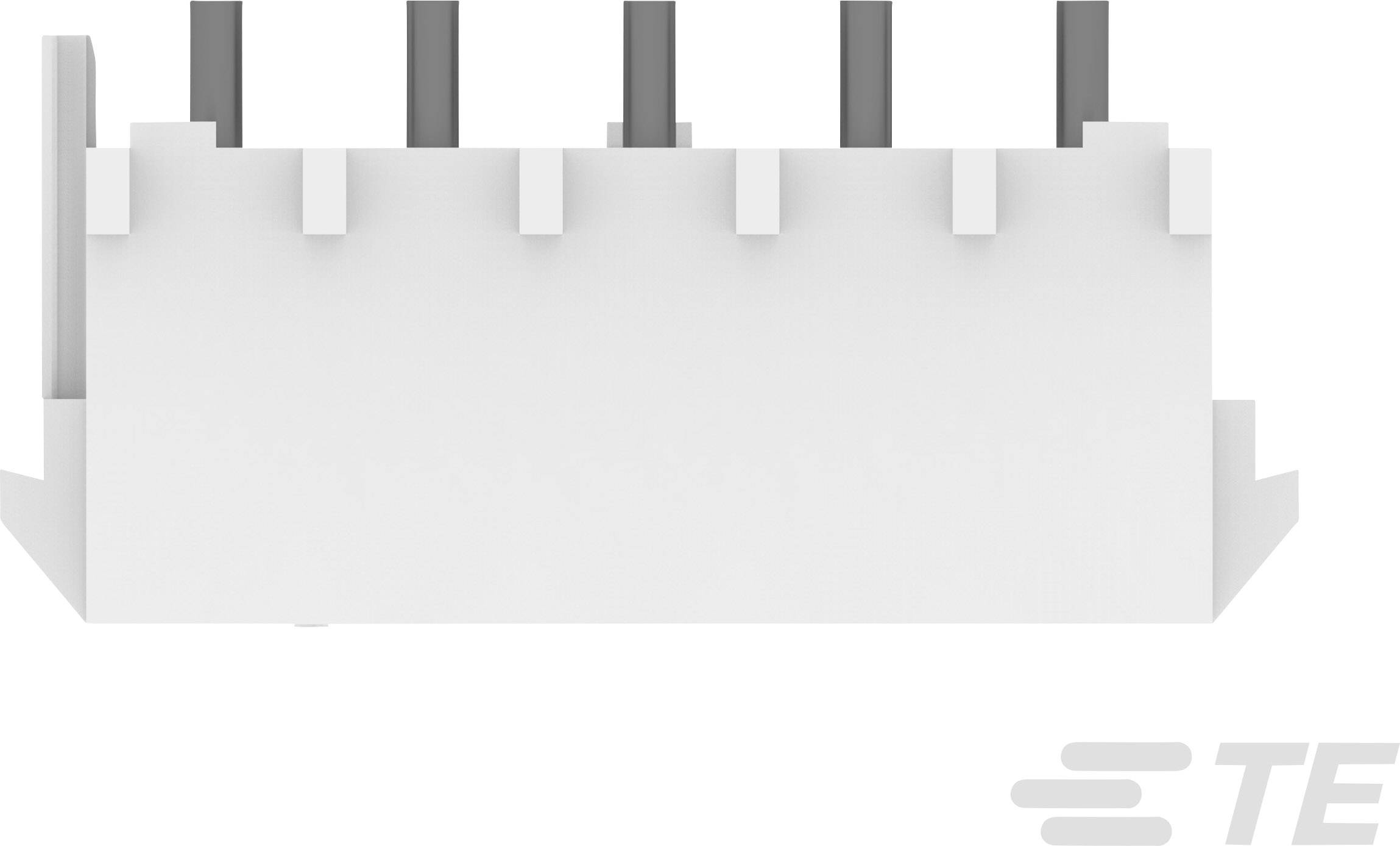 TE Connectivity Buchsengehäuse-Platine MATE-N-LOK Polzahl Gesamt 15 Rastermaß: 6.35mm 643430-1