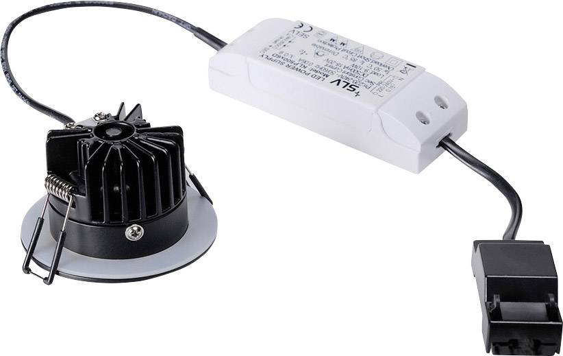 SLV 114420 Patta-I LED-Einbauleuchte LED LED fest eingebaut 12W Schwarz (matt)