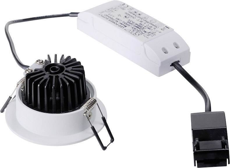 SLV 114421 Patta-I LED-Einbauleuchte LED LED fest eingebaut 12W Weiß (matt)