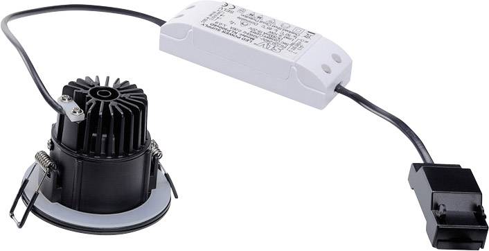 SLV 114440 Patta-F LED-Einbauleuchte LED LED fest eingebaut 12W Schwarz (matt)