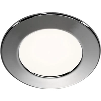SLV 112222 DL 126 LED-Einbauleuchte LED LED fest eingebaut 3W Chrom SLV 112222 DL 126 LED-Einbauleuchte LED LED fest eingebaut 3W Chrom