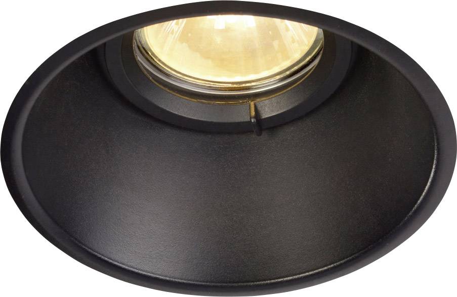 SLV 113160 Horn-O Einbauleuchte LED GU10 50W Schwarz (matt)