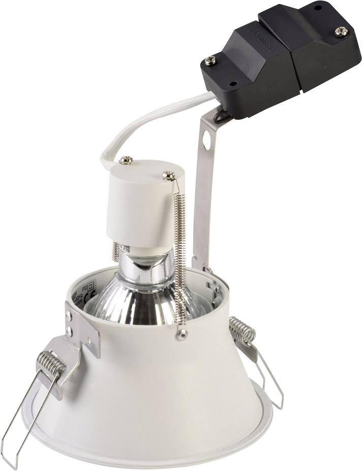 SLV 113161 Horn-O Einbauleuchte LED GU10 50W Weiß (matt)