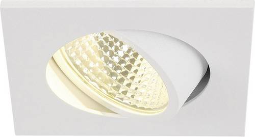 SLV New Tria 1 Set 113961 LED-Einbauleuchte 3W Warm-Weiß Weiß (matt)