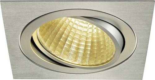 SLV New Tria 1 Set 114286 LED-Einbauleuchte 25W Warm-Weiß Aluminium (gebürstet)