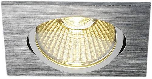 SLV 114396 LED-Einbauleuchte 9W Warm-Weiß Aluminium (gebürstet)
