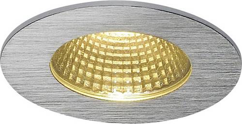 SLV Patta-I 114426 LED-Einbauleuchte 12W Warm-Weiß Aluminium (gebürstet)