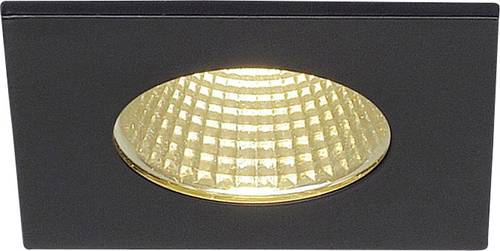 SLV Patta-I 114430 LED-Einbauleuchte 12W Warm-Weiß Schwarz (matt)