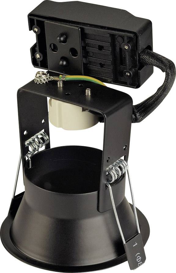 SLV 112910 Horn Einbauleuchte LED GU10 50W Schwarz (matt)