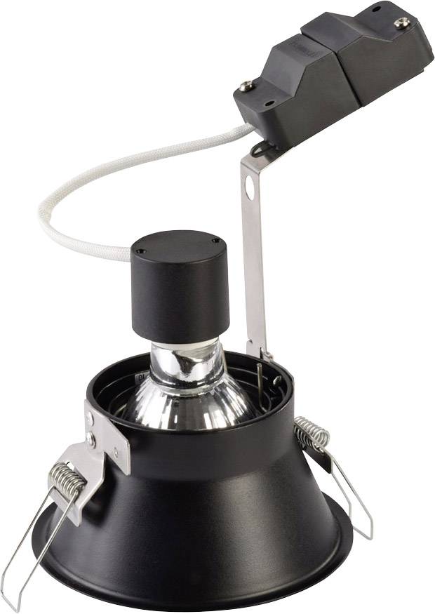 SLV 113140 Horn-T Einbauleuchte LED GU10 50W Schwarz (matt)