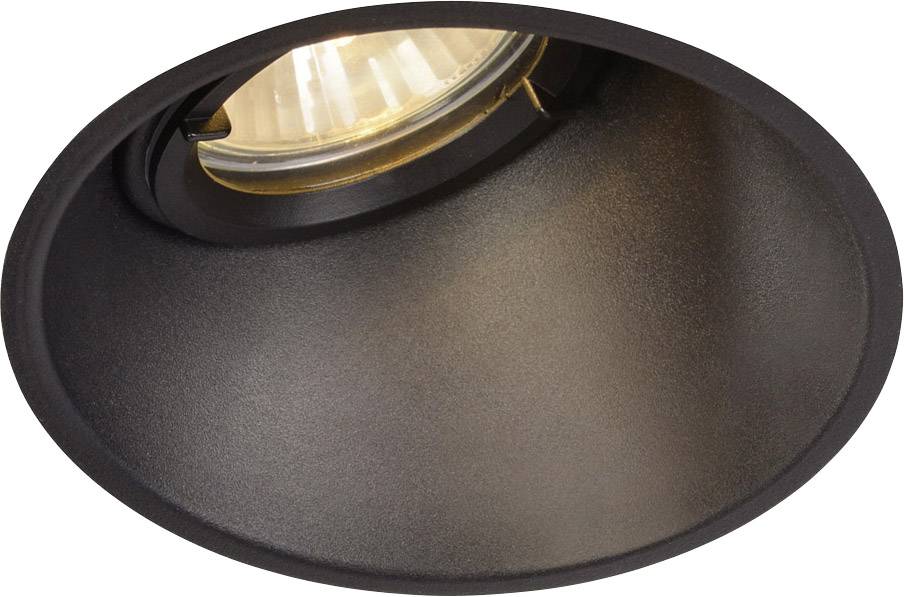 SLV 113150 Horn-A Einbauleuchte LED GU10 50W Schwarz (matt)