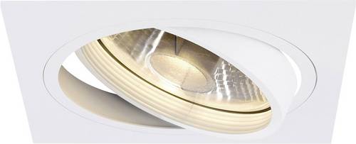 SLV 113541 New Tria 1 Einbauleuchte Halogen, LED GU10 75W Weiß (matt)
