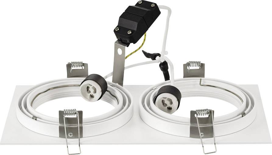 SLV 113841 New Tria 1 Einbauleuchte Halogen, LED GU10 150W Weiß (matt)