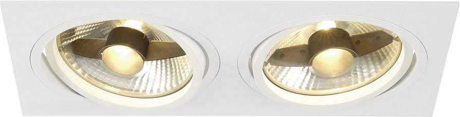 SLV 113841 New Tria 1 Einbauleuchte Halogen, LED GU10 150W Weiß (matt)