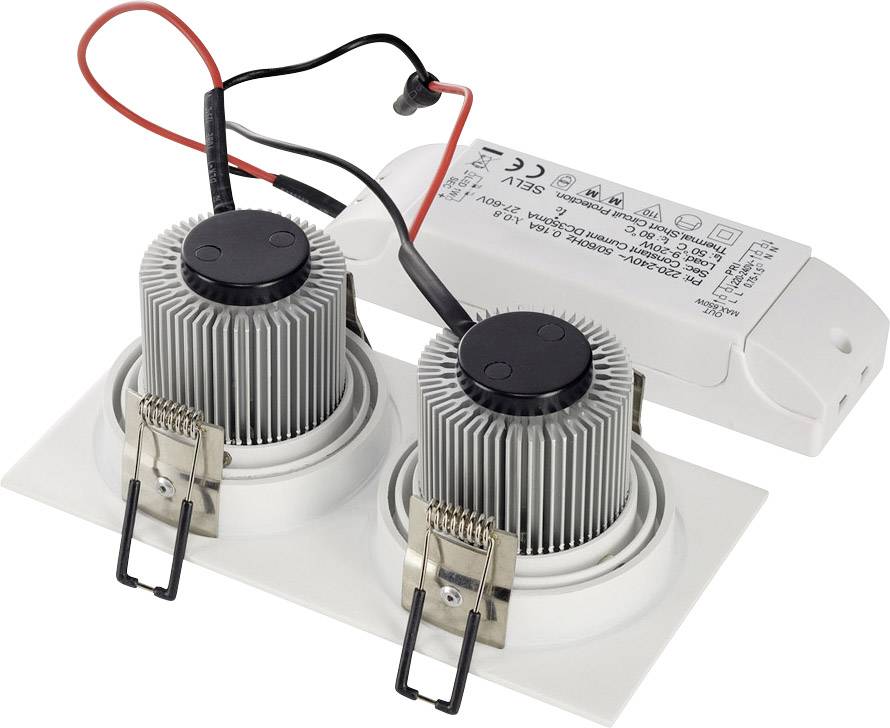 SLV 113921 New Tria LED-Einbauleuchte LED LED fest eingebaut 12 W Weiß (matt)