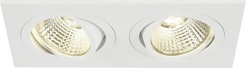 SLV New Tria 113921 LED-Einbauleuchte 12W Warm-Weiß Weiß (matt)