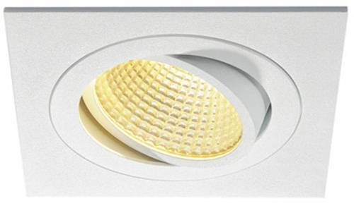 SLV New Tria 1 Set 114241 LED-Einbauleuchte 12W Warm-Weiß Weiß (matt)