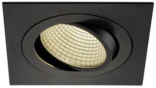 SLV 114250 New Tria 1 Set LED-Einbauleuchte LED LED fest eingebaut 12W Schwarz (matt)