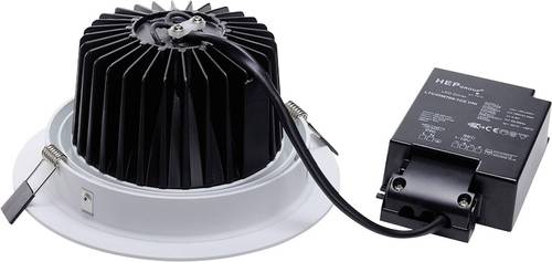 SLV New Tria 1 Set 114261 LED-Einbauleuchte 25W Warm-Weiß Weiß (matt)