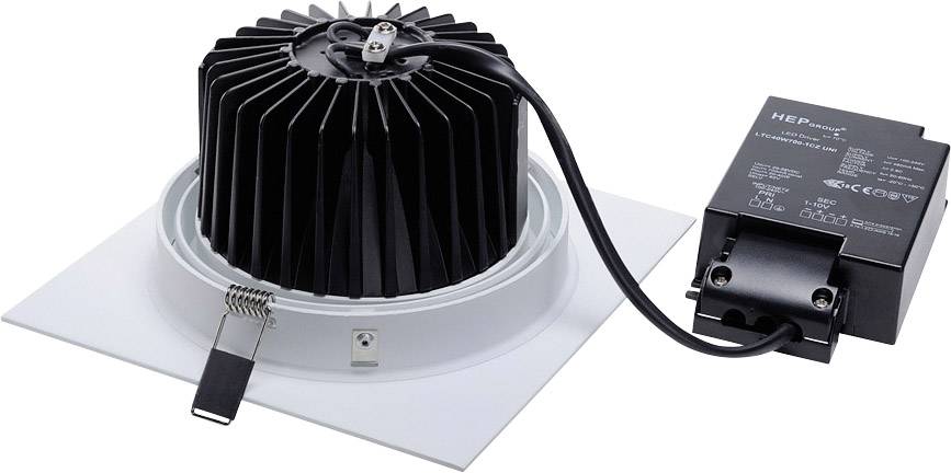 SLV 114281 New Tria 1 Set LED-Einbauleuchte LED LED fest eingebaut 25W Weiß (matt)