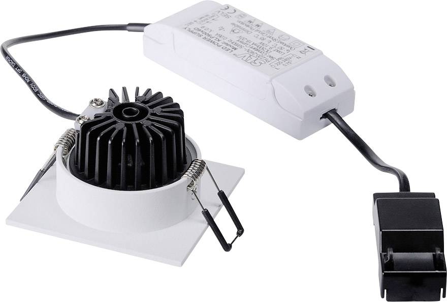 SLV 114431 Patta-I LED-Einbauleuchte LED LED fest eingebaut 12W Weiß (matt)