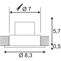 SLV 114441 Patta-F LED-Einbauleuchte LED LED fest eingebaut 12W Weiß (matt) SLV 114441 Patta-F LED-Einbauleuchte LED LED fest eingebaut 12W Weiß (matt)