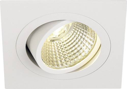 SLV New Tria 113911 LED-Einbauleuchte 6W Warm-Weiß Weiß (matt)