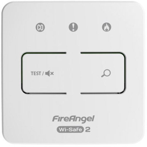 FireAngel WTSL-F-1EU Fernbedienung inkl. 10 Jahres-Batterie, vernetzbar batteriebetrieben