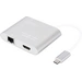 Digitus DA-70847 HDMI / USB / RJ45 Adapter [1x USB 3.2 Gen 1 Stecker C (USB 3.0) - 1x HDMI-Buchse, USB 3.2 Gen 1 Buchse A (USB 3.0), USB-C™ Buchse, Digitus DA-70847 HDMI / USB / RJ45 Adapter [1x USB 3.2 Gen 1 Stecker C (USB 3.0) - 1x HDMI-Buchse, USB 3.2 Gen 1 Buchse A (USB 3.0), USB-C™ Buchse,