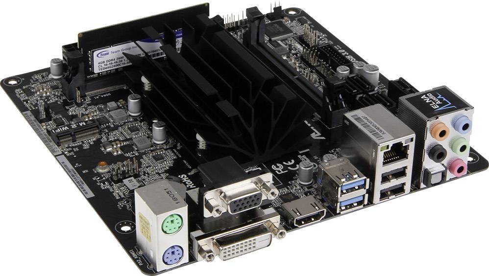 Renkforce PC Tuning-Kit Intel® Celeron® (4 x 1.5GHz) 4GB Intel UHD Graphics Mini-ITX