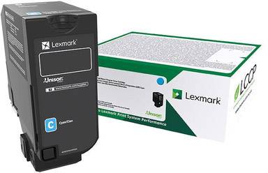 Lexmark Rückgabe Tonerkassette CS827 CX827 Original Cyan 15000 Seiten 73B20C0