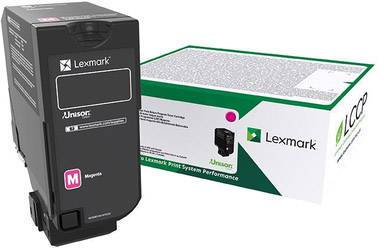Lexmark Rückgabe Tonerkassette CS827 CX827 Original Magenta 15000 Seiten 73B20M0