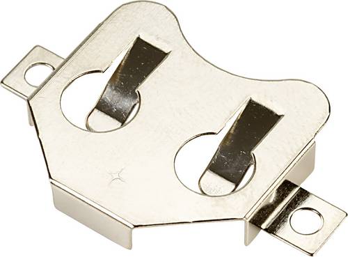 TRU COMPONENTS BC2001 Batterieclip 1x CR2016, CR2020, CR2025, CR2032 Federkontakt (L x B x H) 30.5
