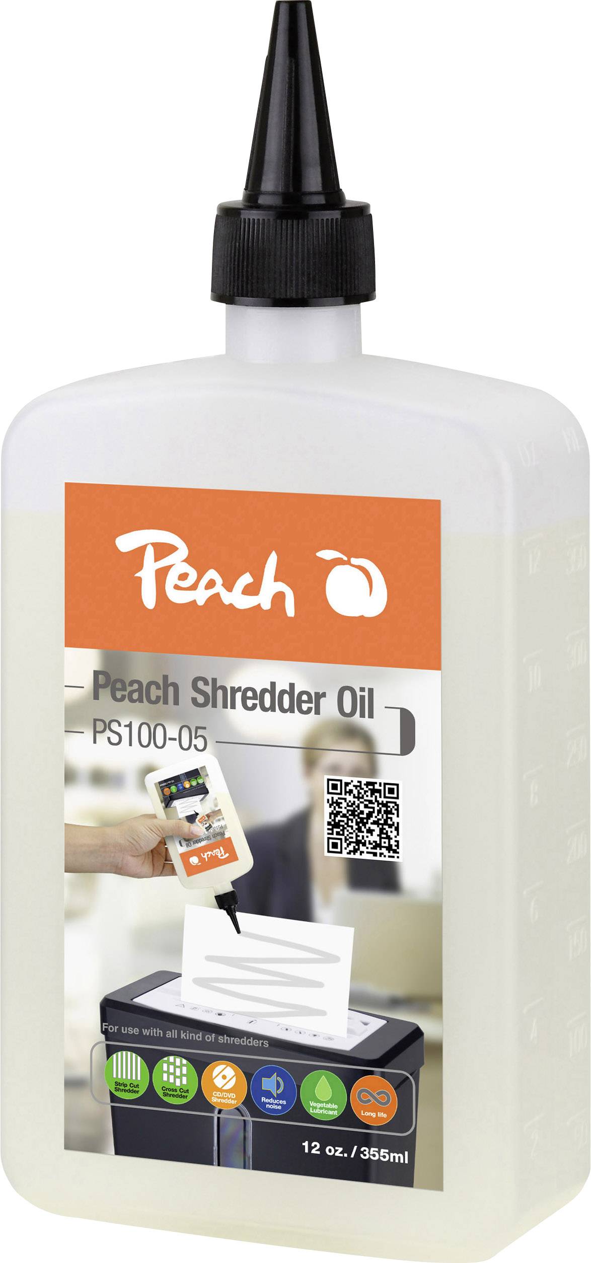 Peach PS100-05 Aktenvernichteröl 355 ml