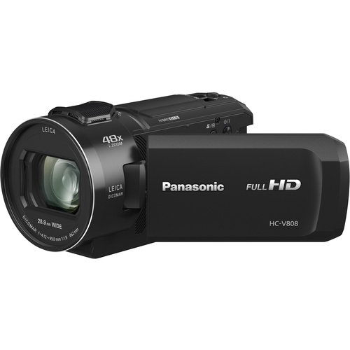 Panasonic HC-V808EG-K Camcorder 7.6 cm 3 Zoll 8.5 Megapixel Opt. Zoom: 24 x Schwarz