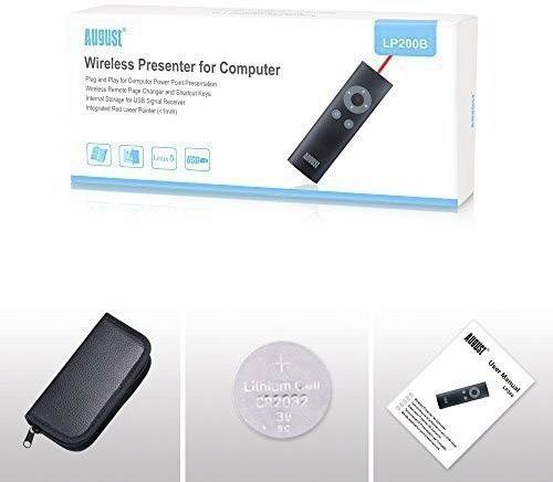 August LP200B Presenter inkl. Laserpointer