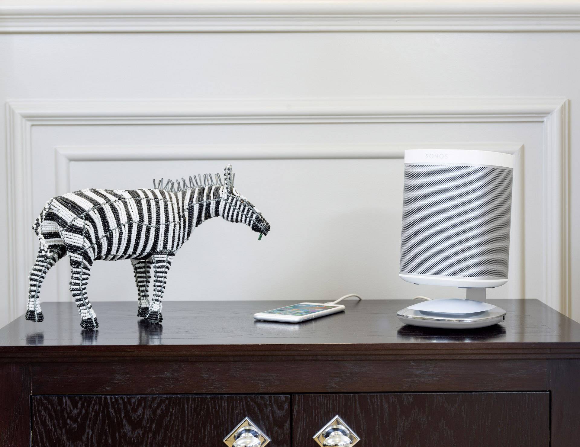 Flexson FLXP1DSL1011 Lautsprecher-Ständer Starr Weiß 1 St.