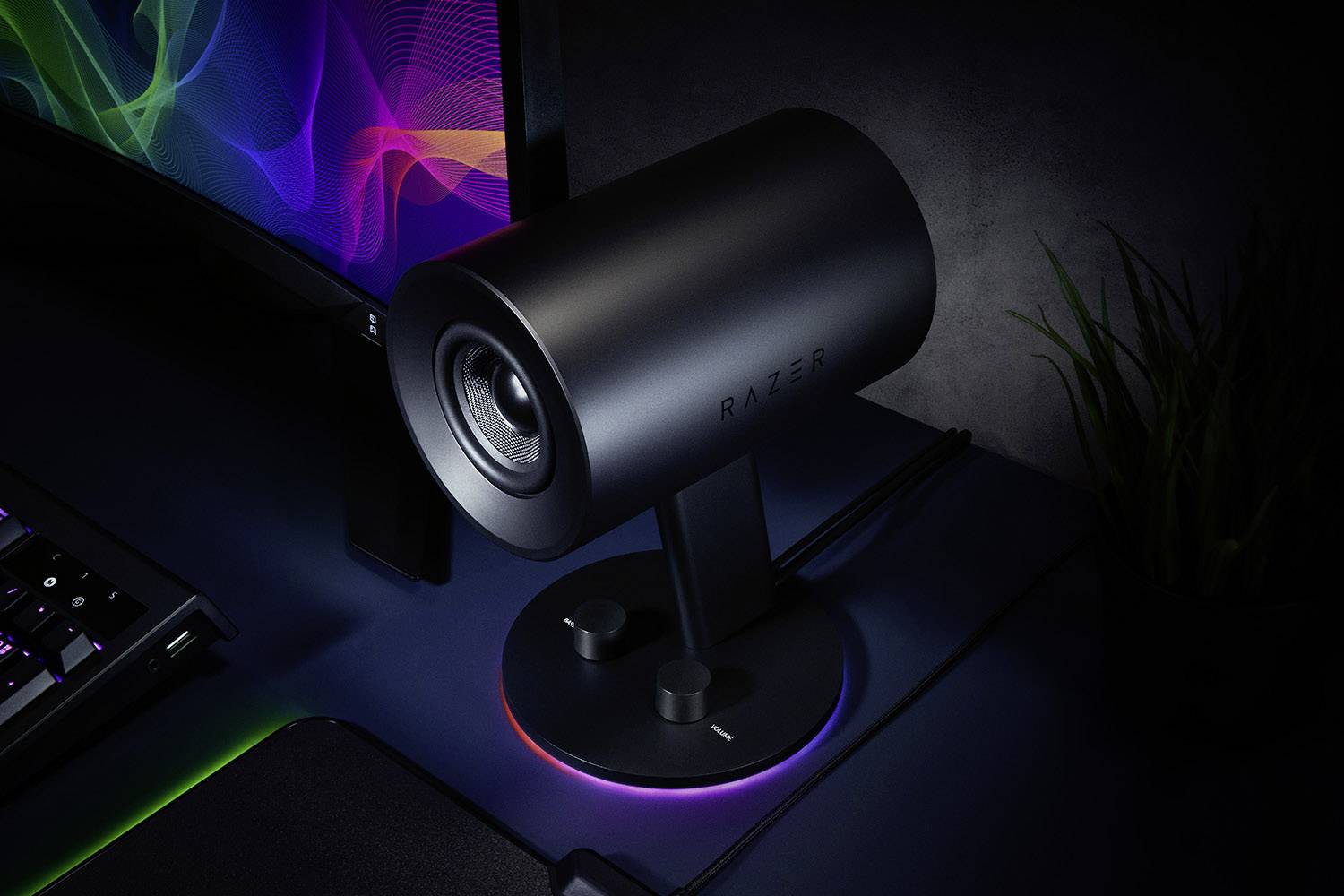RAZER Nommo 2.0 Chroma 2.0 PC-Lautsprecher Kabelgebunden Schwarz
