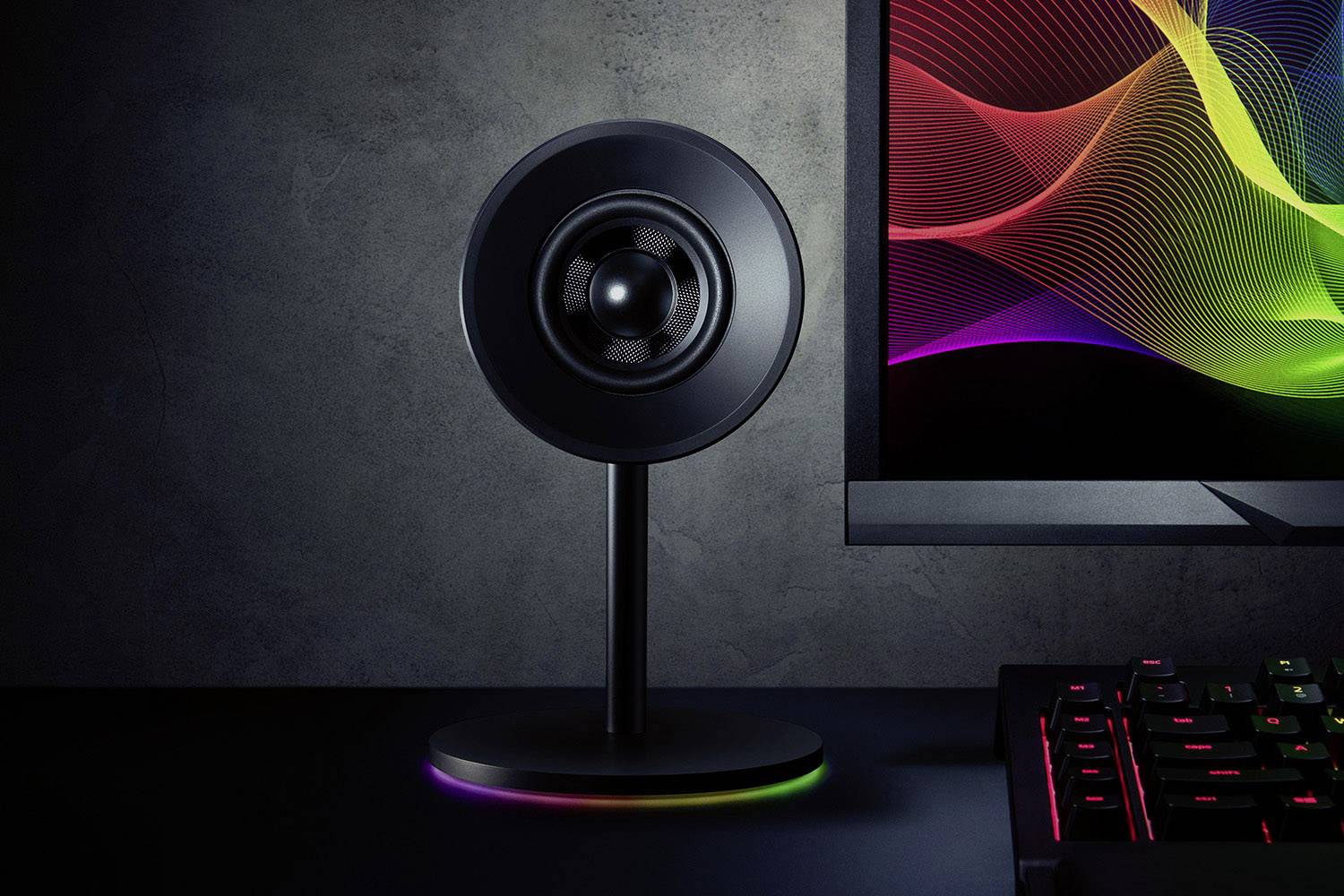 RAZER Nommo 2.0 Chroma 2.0 PC-Lautsprecher Kabelgebunden Schwarz