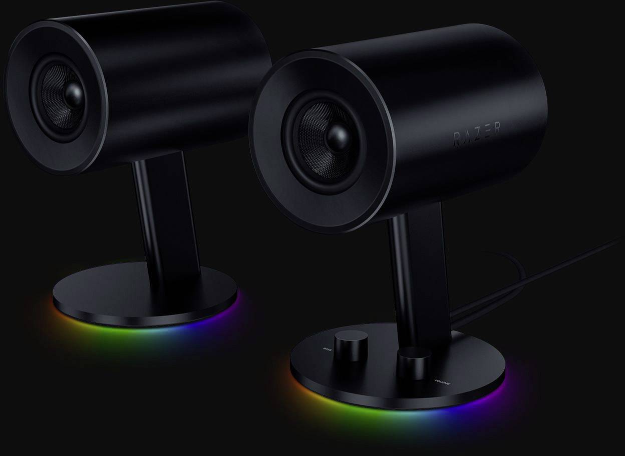 RAZER Nommo 2.0 Chroma 2.0 PC-Lautsprecher Kabelgebunden Schwarz