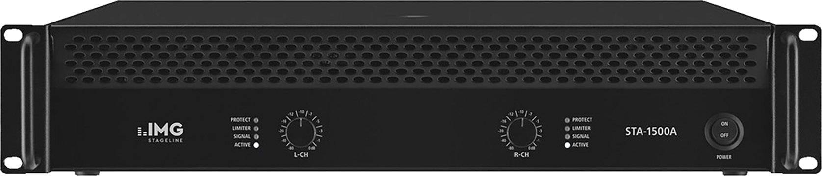 IMG STAGELINE STA-1500A PA Verstärker RMS Leistung je Kanal an 4 Ohm: 700W