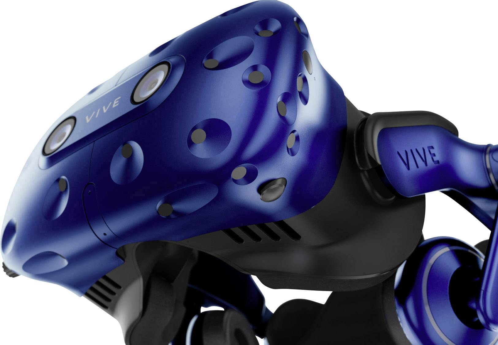 HTC Vive Pro Upgrade Virtual Reality Brille Blau mit integriertem Soundsystem