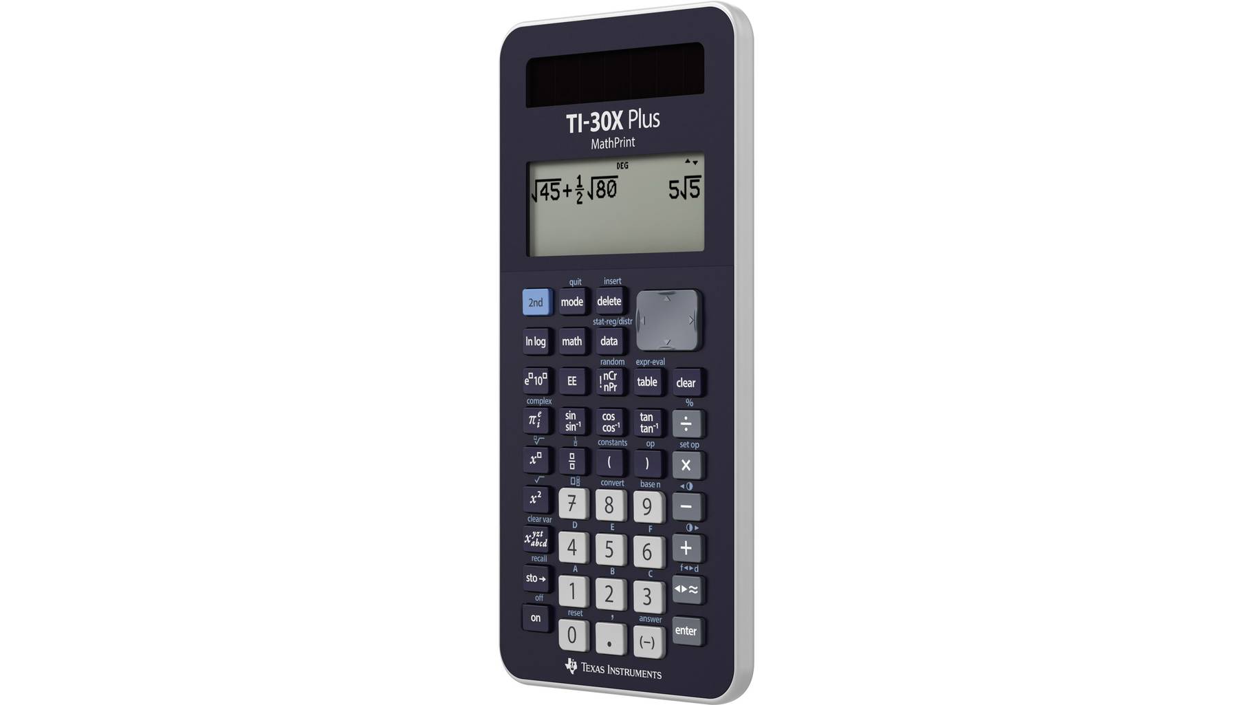 Texas Instruments TI30X Plus MathPrint Schulrechner Schwarz Display (Stellen) 16 Texas Instruments TI30X Plus MathPrint Schulrechner Schwarz Display (Stellen) 16