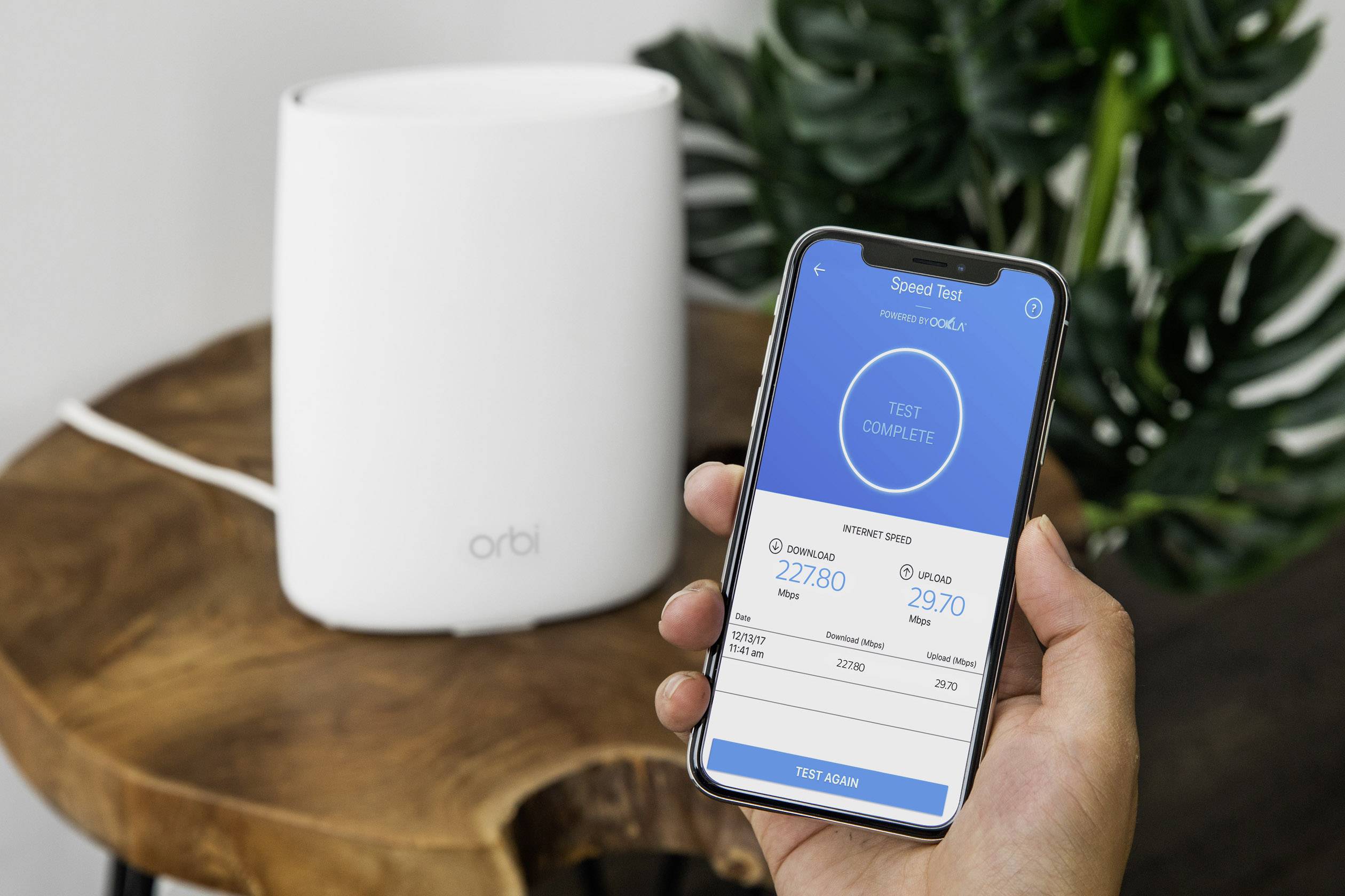 NETGEAR Orbi Whole Home RBK20 2er-Pack Mesh-Netzwerk 2.2 GBit/s 2.4GHz, 5GHz